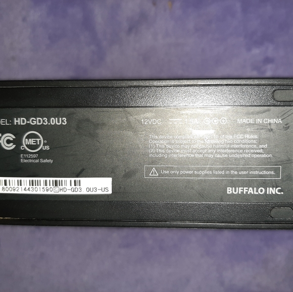 Buffalo Drivestaition DDR 3TB External Harddrive - Picture 4 of 6